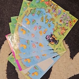 1994 Sesame Street sticker sheets